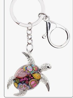 Turtle purse/bag charm Keychain